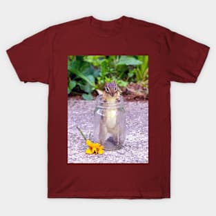 Chipmunk in a jar T-Shirt